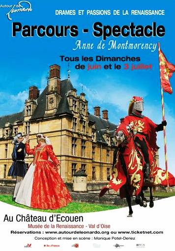 Parcours spectacle Anne de Montmorency