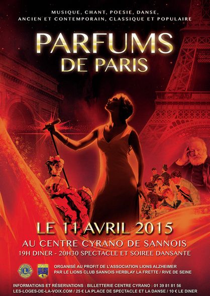parfums de Paris - spectacle musical à SANNOIS