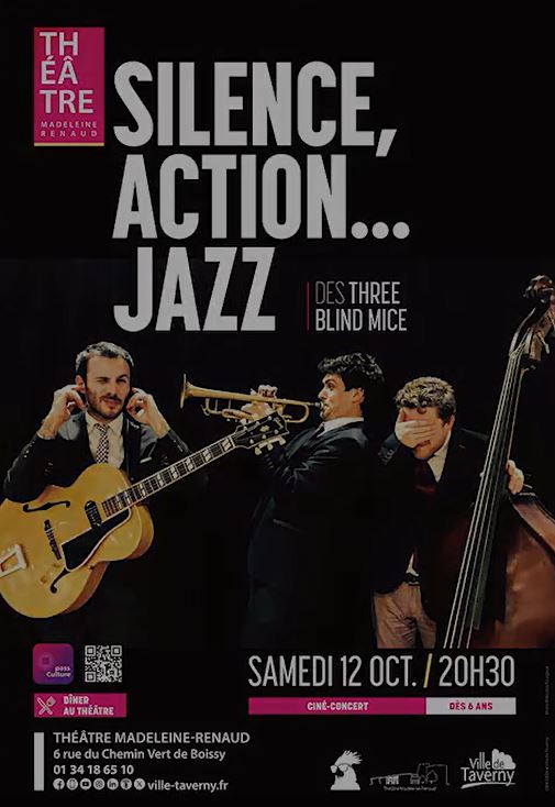 CINE CONCERT silence, action, jazz
