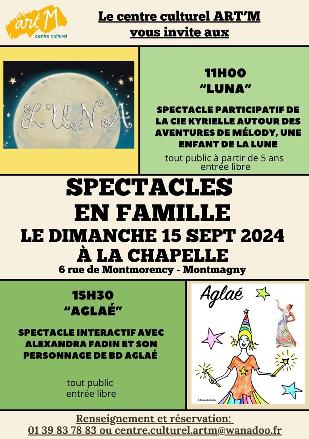 Spectacles Montmagny - 15 septembre 2024
