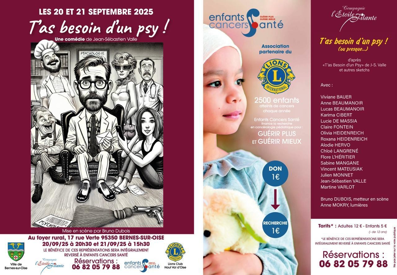 THEATRE T'as besoin d'un psy