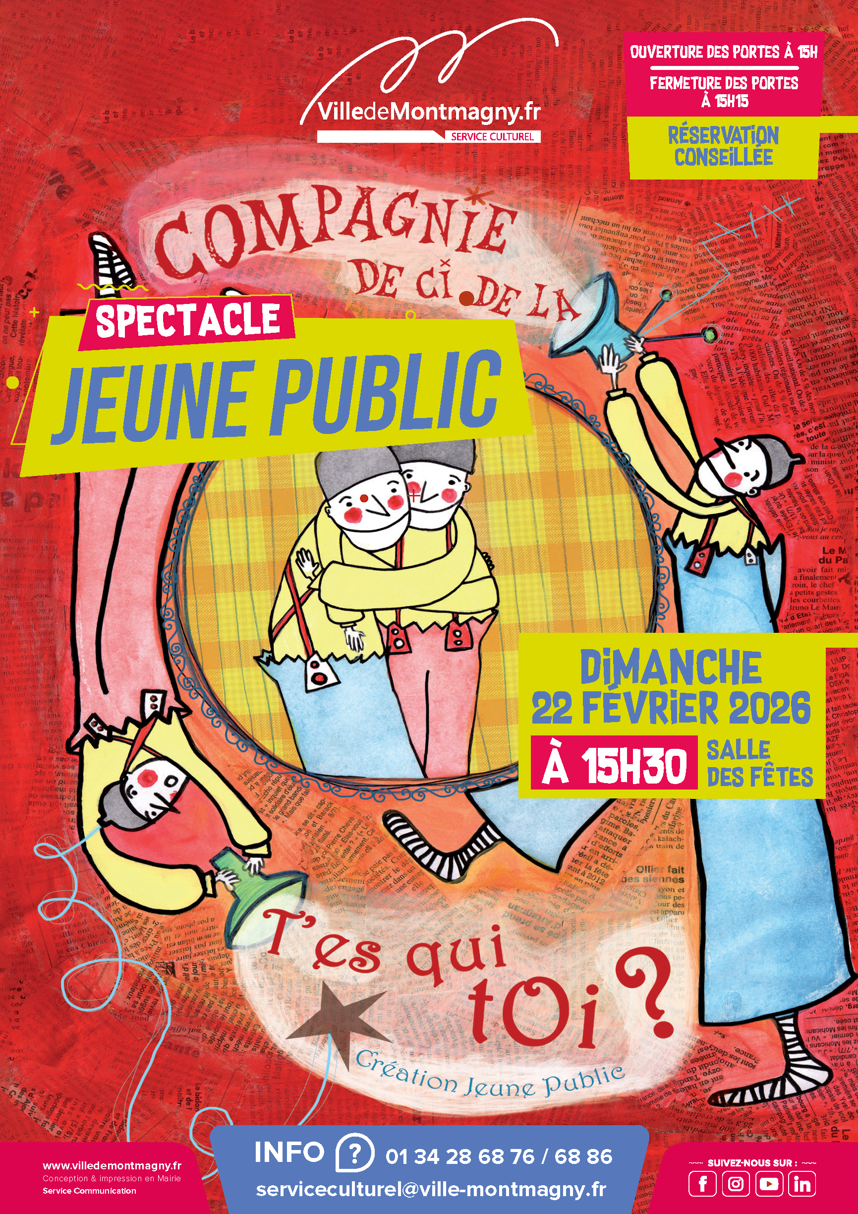 SPECTACLE JEUNE PUBLIC - T'es qui toi ?