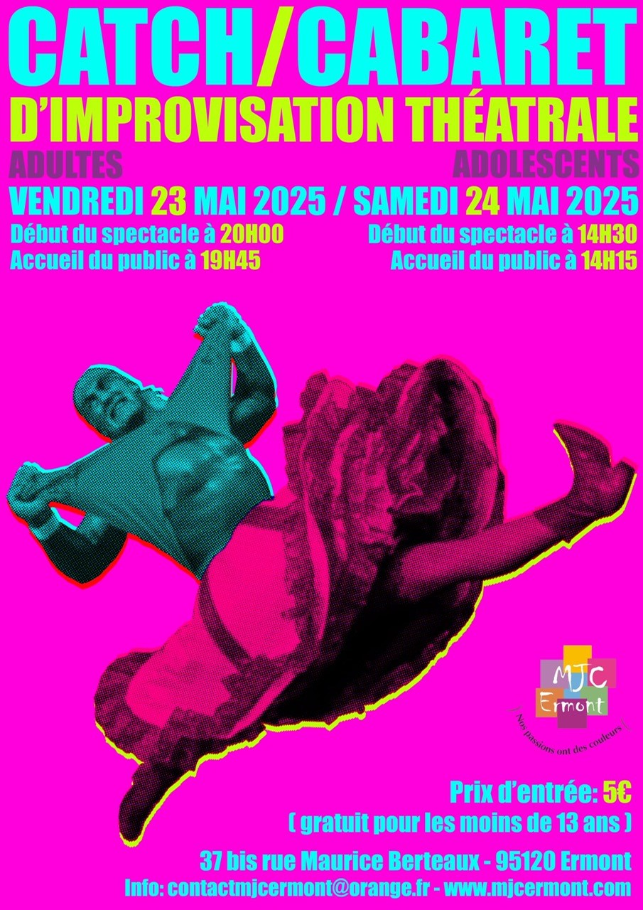 Cabaret impro Ermont - 23 et 24 mai 2025