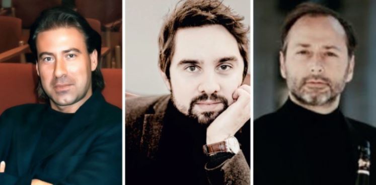 Trio (Perceval Gilles, Michele Innocenti et Angelo Cavarra)