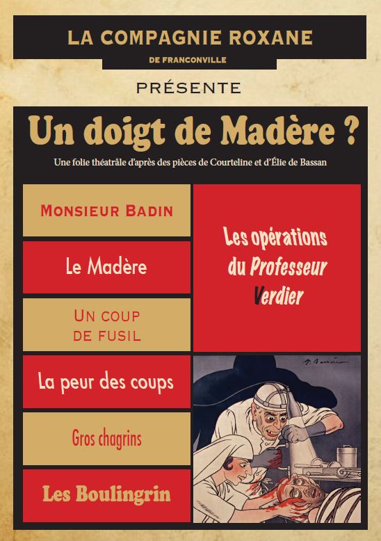 Théâtre UN DOIGT DE MADERE ?