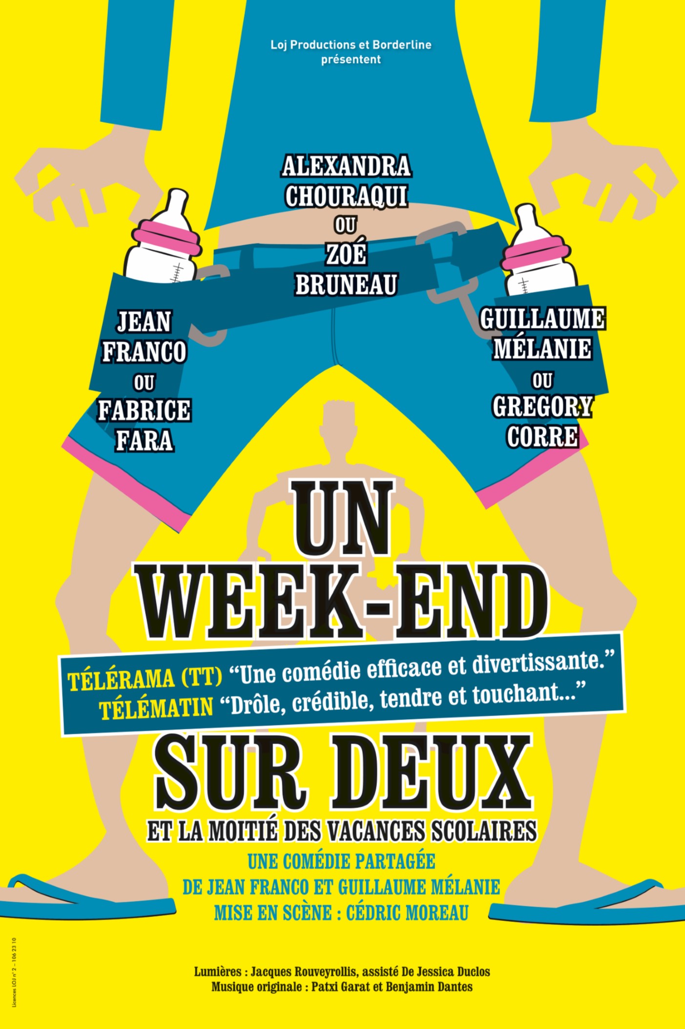 Théâtre : UN WEEK-END SUR DEUX...