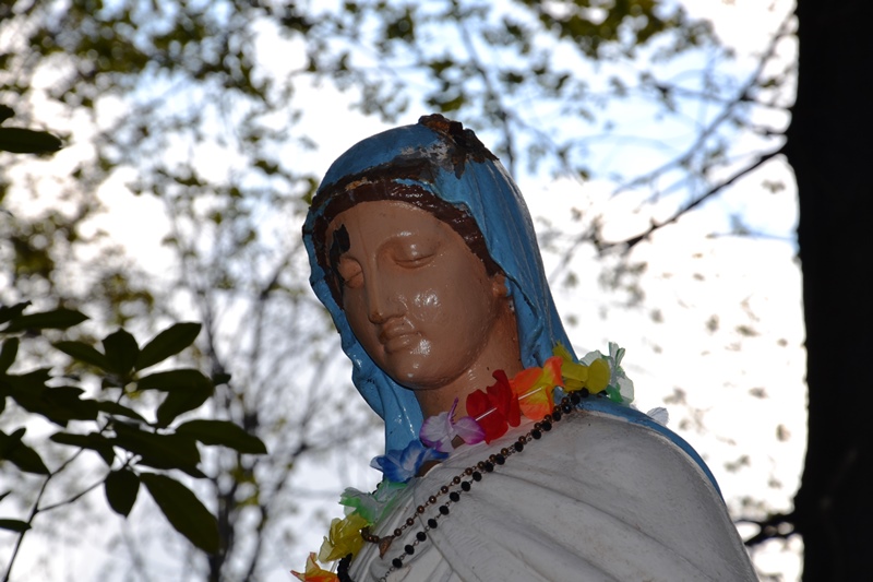 La Vierge noire dans la Forêt de Montmorency (mai 2021)